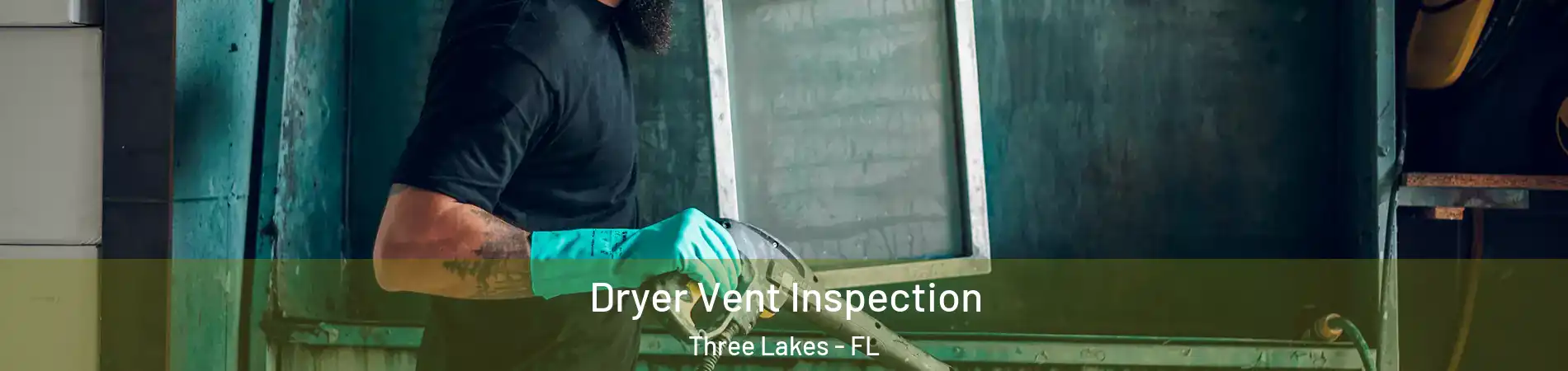  Dryer Vent Inspection Three Lakes - FL