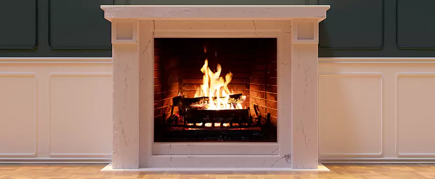 Decorative Electric Fireplace Installation in Three Lakes, Florida