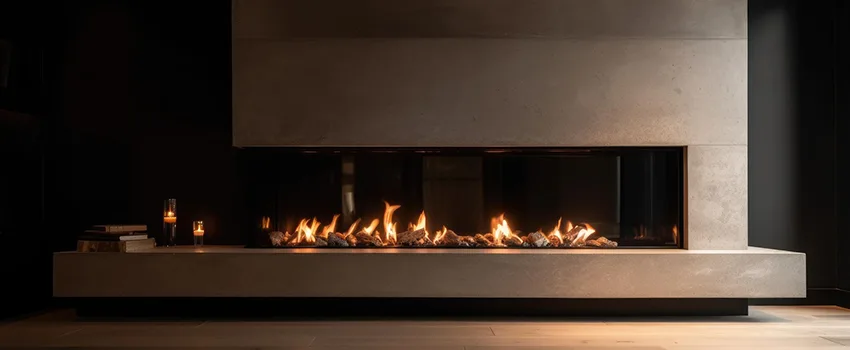 Gas Fireplace Ember Bed Design Services in Three Lakes, Florida