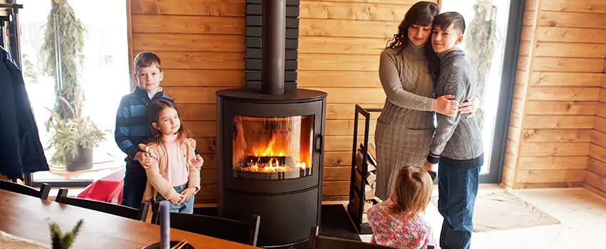 Morso Cast Iron Fireplace Insert Installation in Three Lakes, Florida