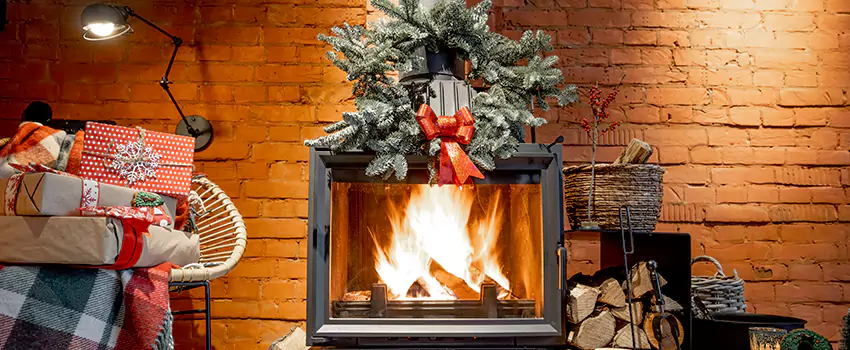 Travis Industries Linear Gas Fireplace Installation in Three Lakes, Florida