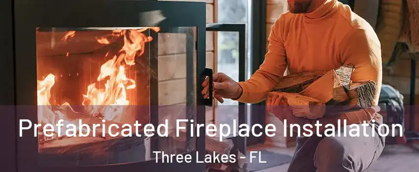  Prefabricated Fireplace Installation Three Lakes - FL